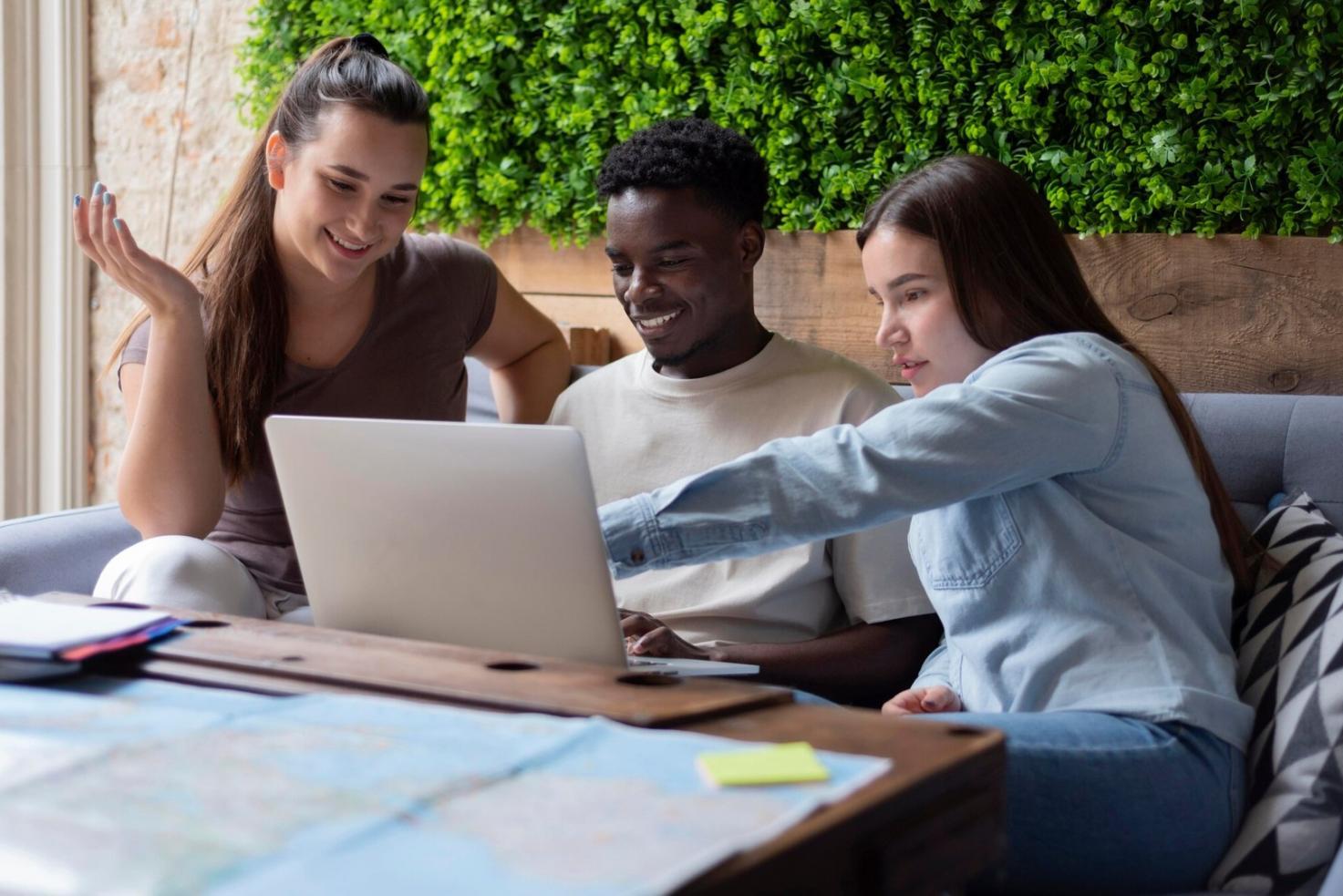 Sessione di gruppo con tecniche di coaching collaborativo